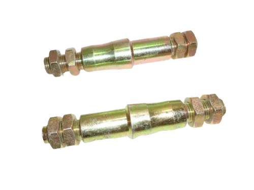 Lower link pin axle shaft set for Massey Ferguson model, durable steel construction for reliable performance
