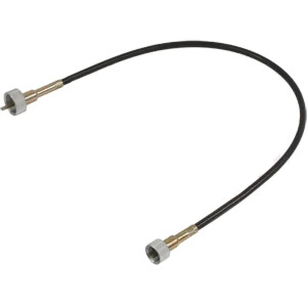 Hydraulic cable for Massey Ferguson model, flexible rubber, 100 cm, used in tractor hydraulic systems