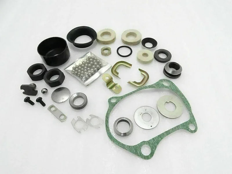 Comprehensive repair kit for Massey Ferguson model, includes seals, gaskets, and various hardware components