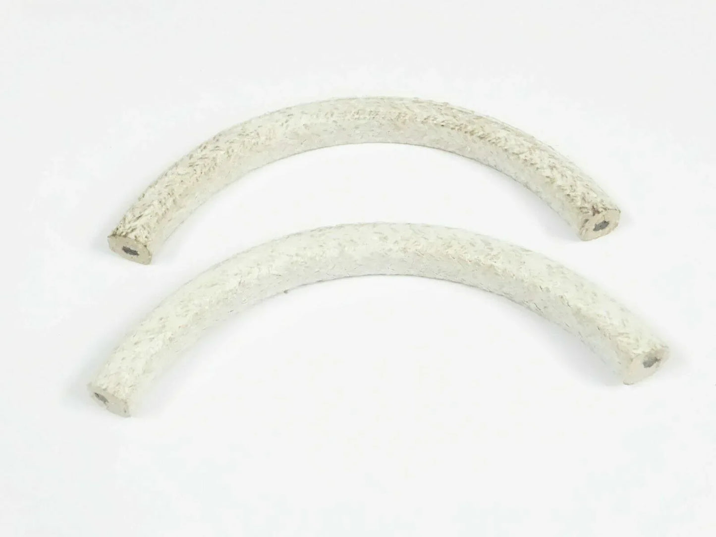Crankshaft oil rope seal set for Massey Ferguson model, durable woven material for engine use