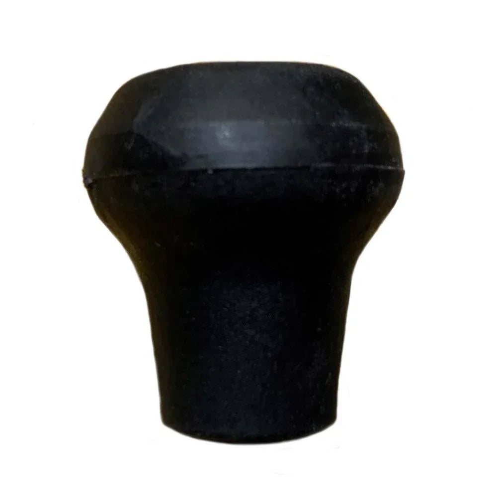 Rubber shift knob for gear levers, designed for Massey Ferguson model tractors, durable and comfortable grip