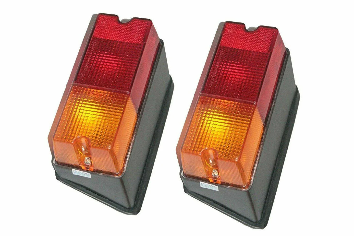 Tail brake light lamp assembly for Massey Ferguson model, durable plastic, enhances vehicle visibility