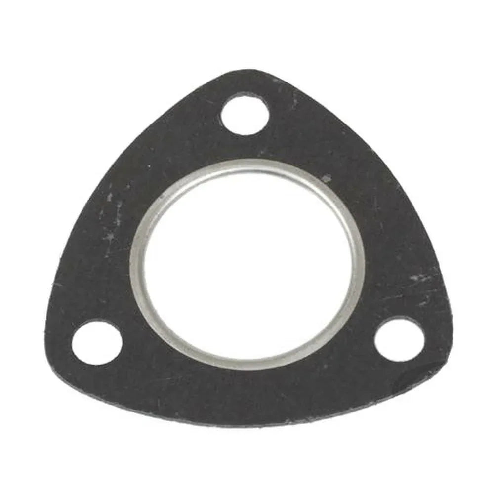 Triangular gasket for Massey Ferguson model, made of durable rubber, ideal for sealing applications