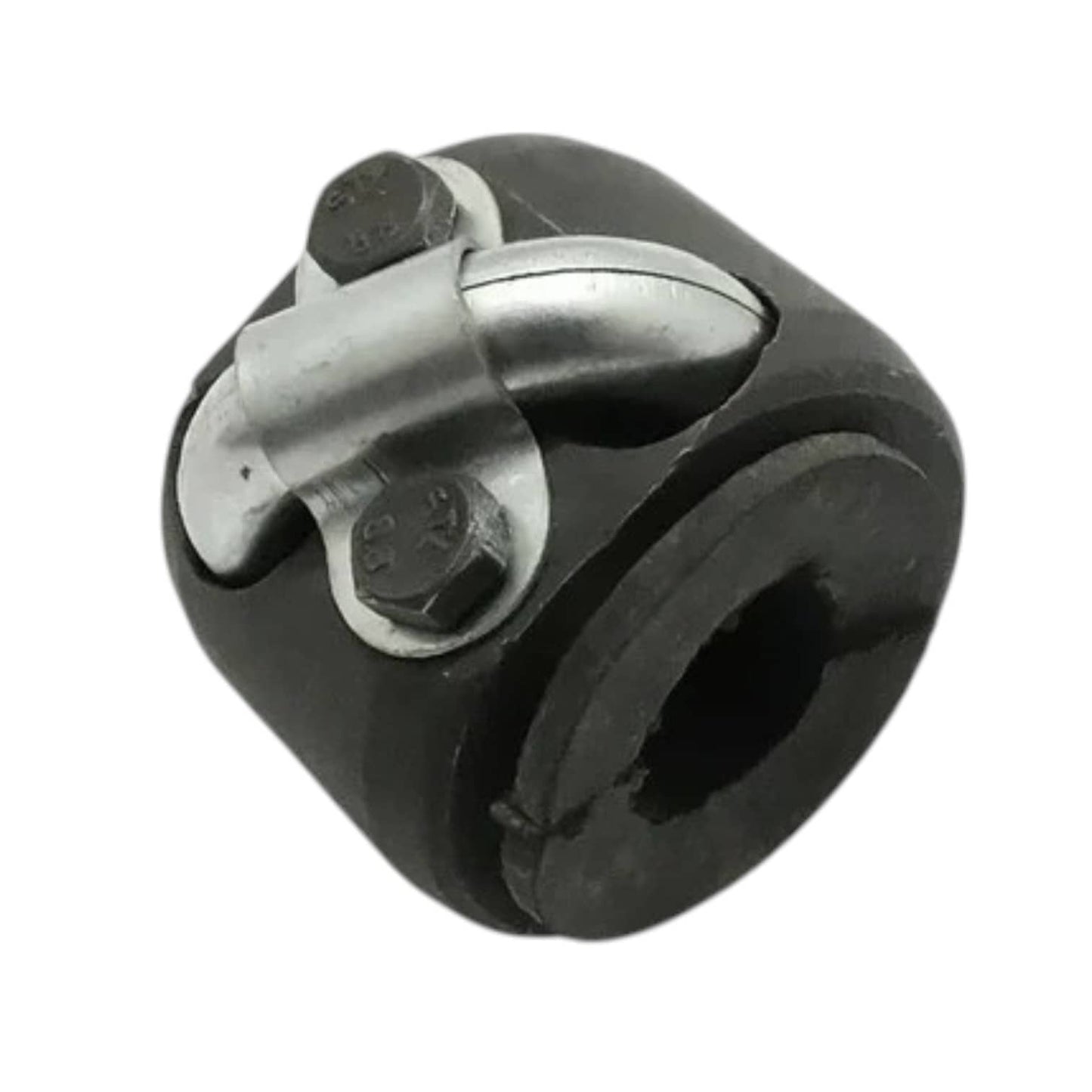 Steering shaft main nut for Massey Ferguson model, durable rubber and metal, essential tractor part