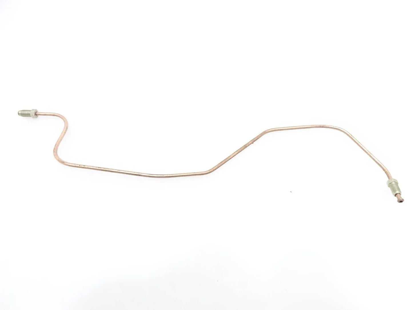 Copper metal brake oil pipe with small connector fittings