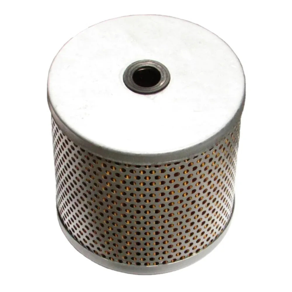 Ford tractor oil filter made of durable metal, designed for efficient engine oil filtration