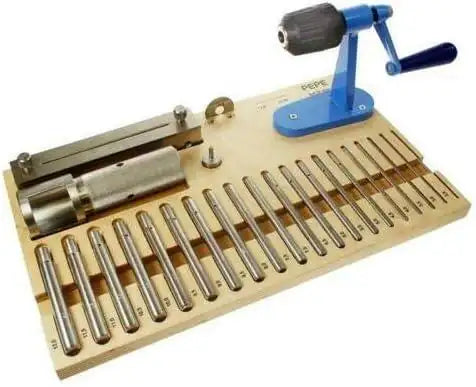 Professional 20 Mandrels Jump Ring Maker Wooden Base - StellerGear