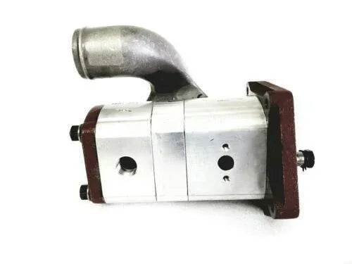 Pump hydraulic, aluminum body, compact design for efficient fluid transfer in tractors and heavy machinery