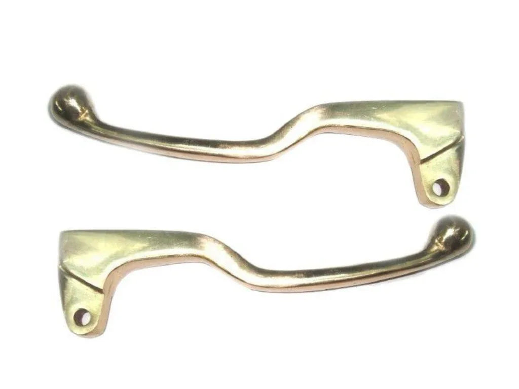 Replacement brass lever set for royal enfield motorcycles, durable and stylish design
