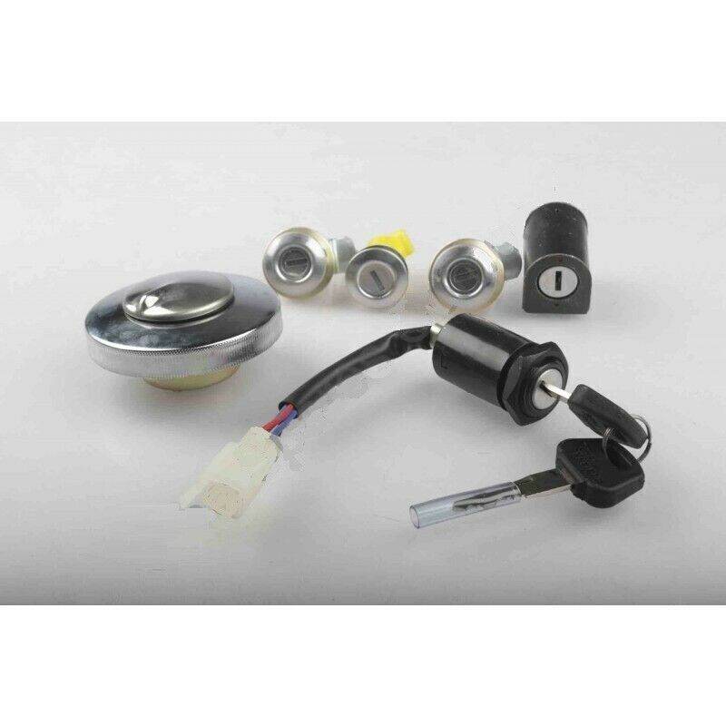 Common Key Lock Set 145375A Fits Royal Enfield Bullet 350cc Thunderbird - StellerGear