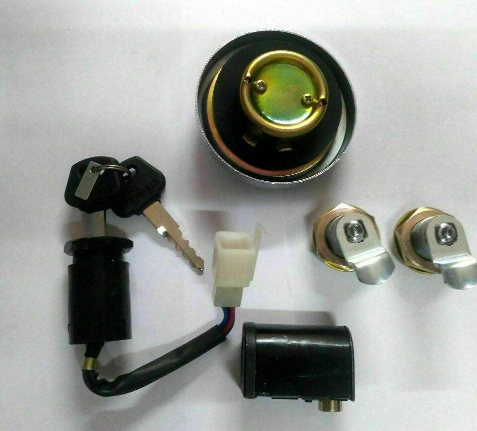 Common Key Lock Set 145375A Fits Royal Enfield Bullet 350cc Thunderbird - StellerGear