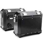 Black Panniers Box With Rail& Waterproof Inner Bag Fits Royal Enfield Himalayan - StellerGear