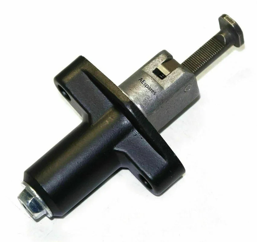 Royal Enfield auto chain tensioner assembly, durable metal construction for optimal motorcycle performance