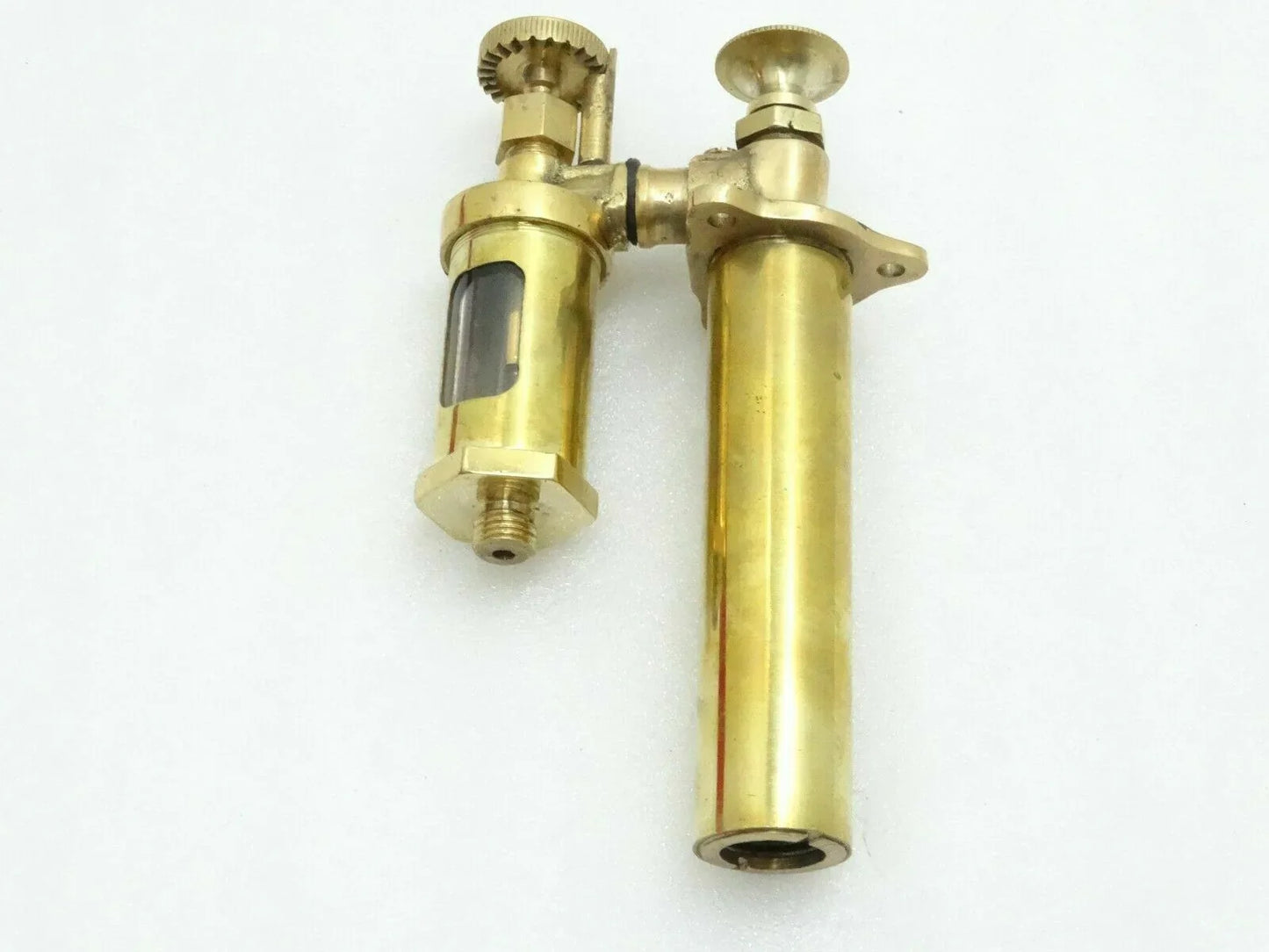 Vintage Motorcycle Oil And Air Pump Set BSA,NORTON,AJS ETC.(Brass Plated) - StellerGear