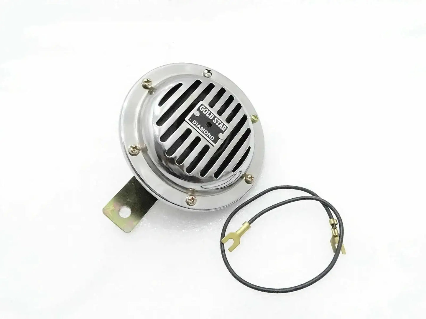 ROYAL ENFIELD CHROME 12V HORN 4" - StellerGear