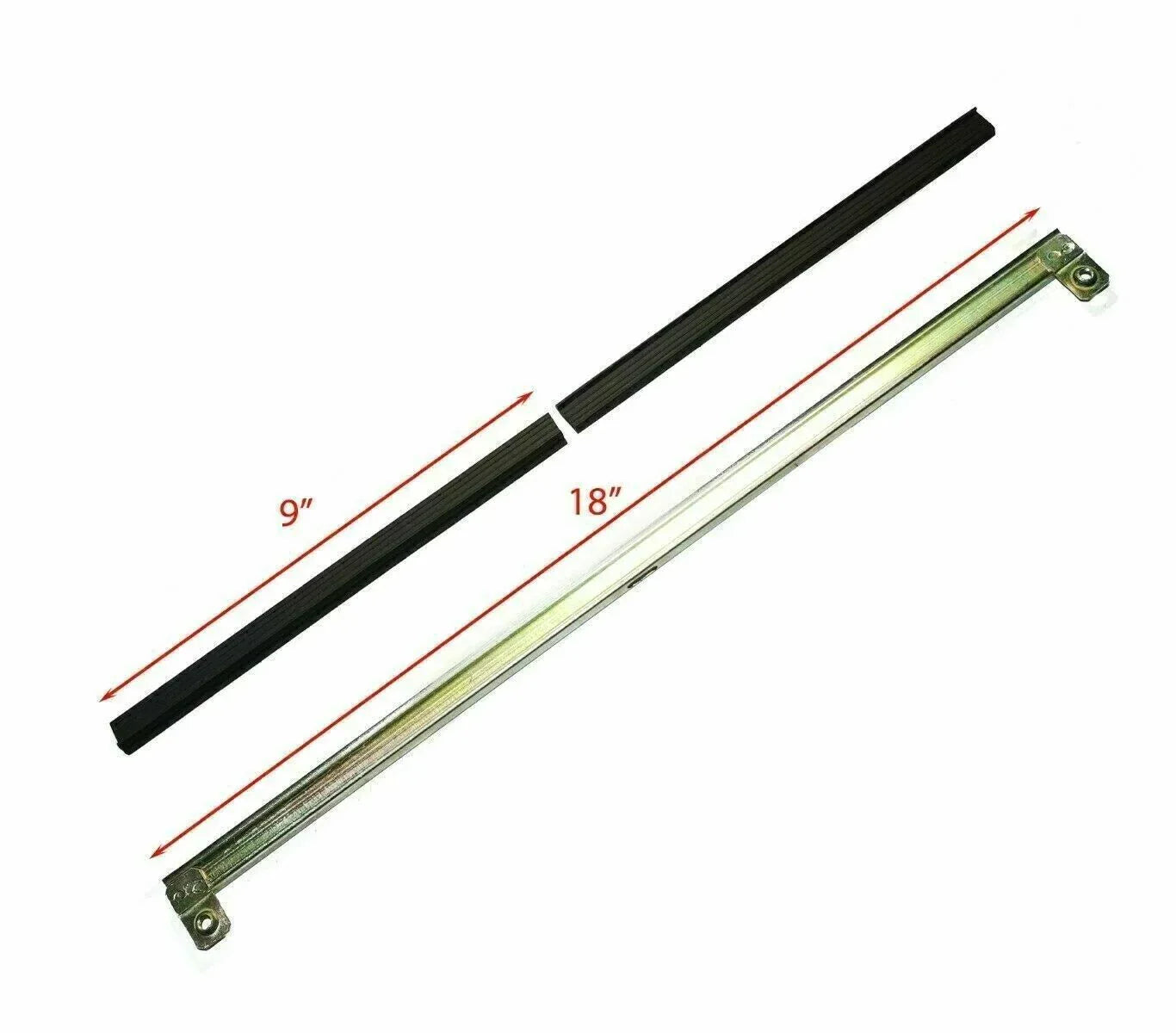 Fit For Suzuki Sj413 Samurai Gypsy Side Door Glass Window Mounting Bar & Rubber Seal - StellerGear