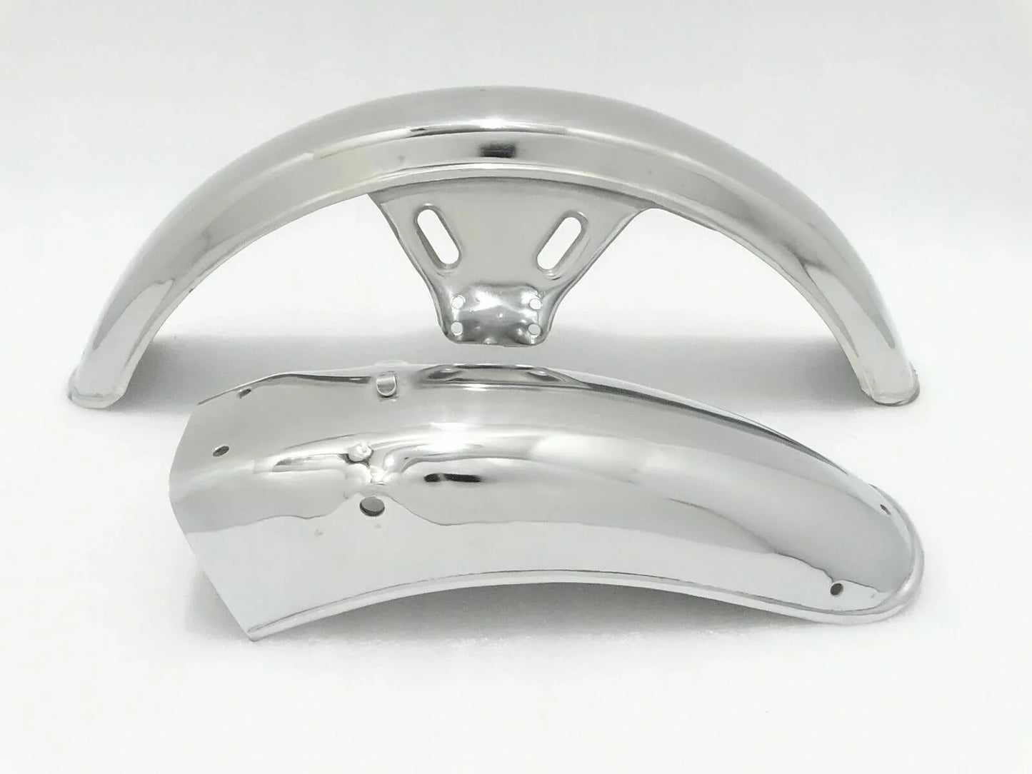 Yamaha RXS100 ,RX125 Chrome Mudguard Set Front And Rear - StellerGear