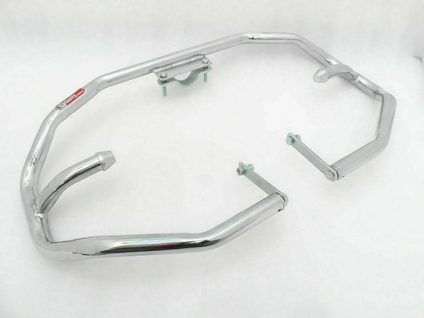 Chrome Leg Guard Crash Bar Diamond FOR Royal Enfield Uce C5 Bullet - StellerGear