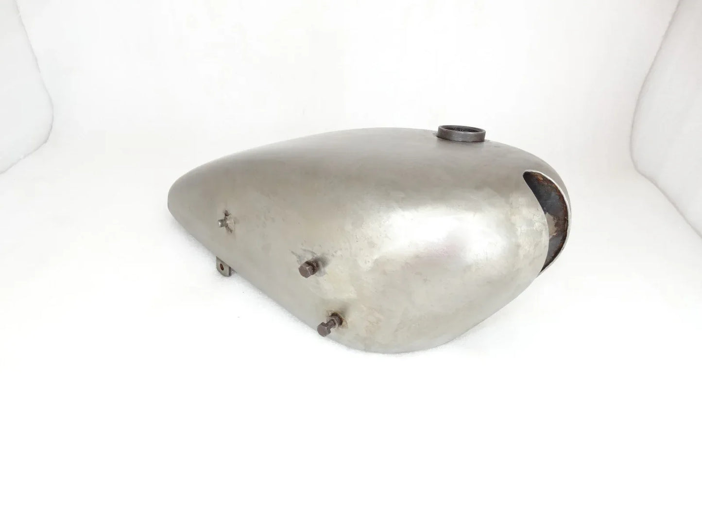 VINTAGE EXCELSIOR 1930'S RAW STEEL PETROL TANK - StellerGear