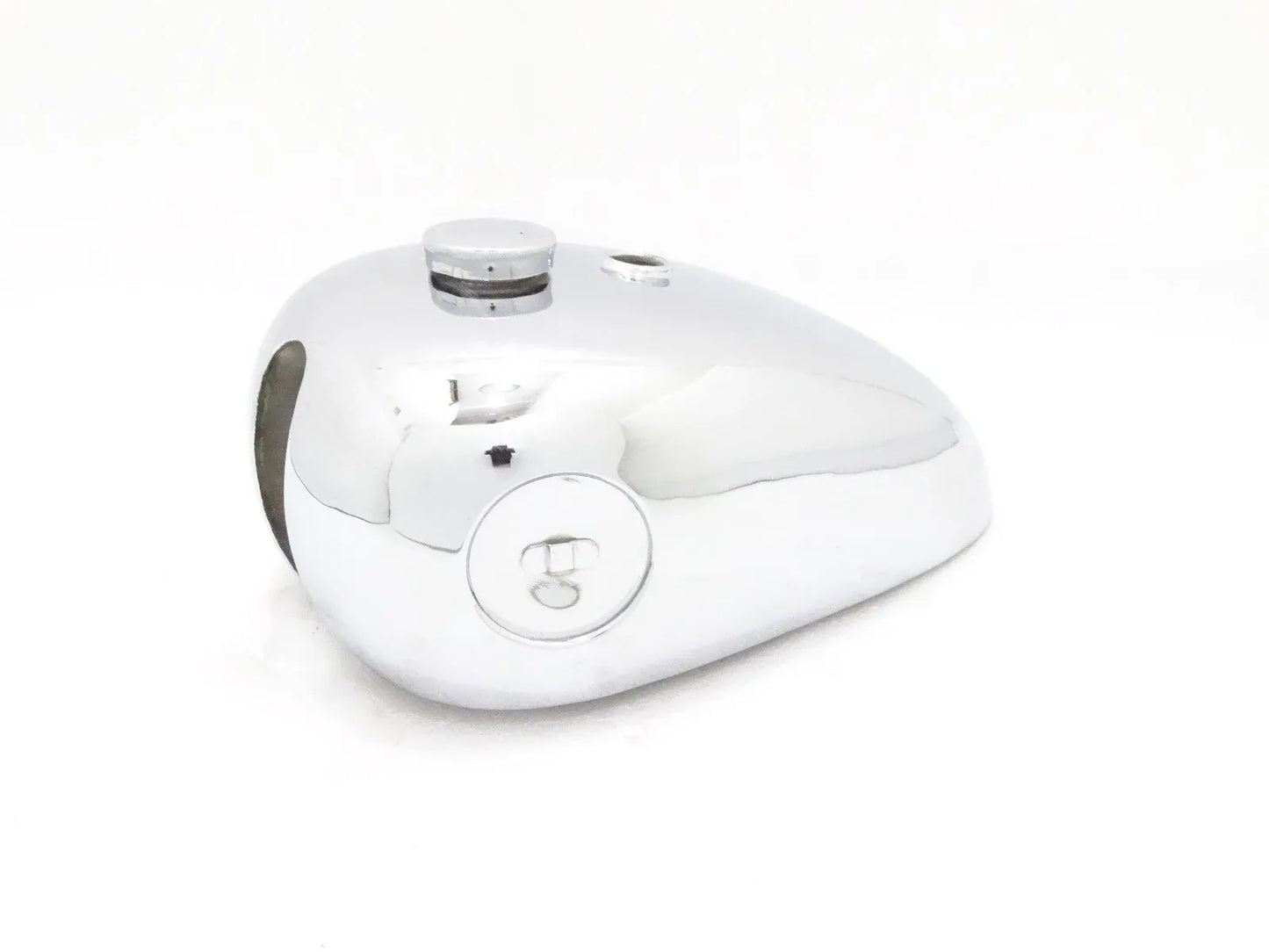 BSA B33 2 GALLON SWINGING ARM CHROME PETROL TANK 1955 + CAP - StellerGear