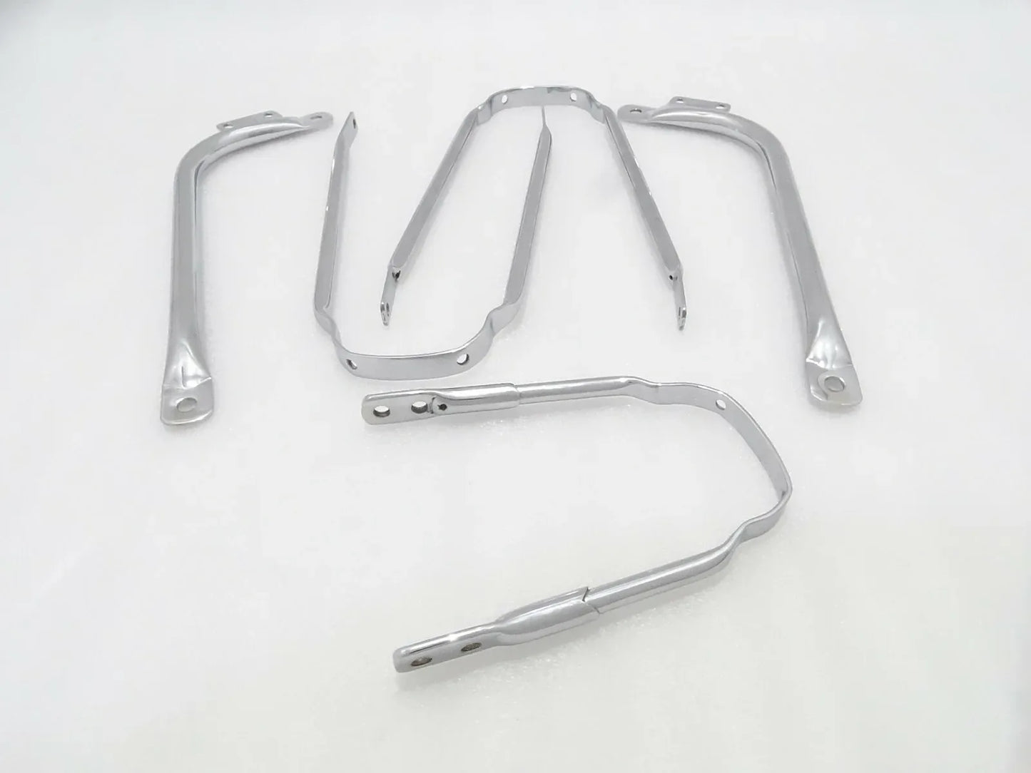 BSA GOLD STAR FRONT AND REAR MUDGUARD'S CHROME STAY KIT - StellerGear