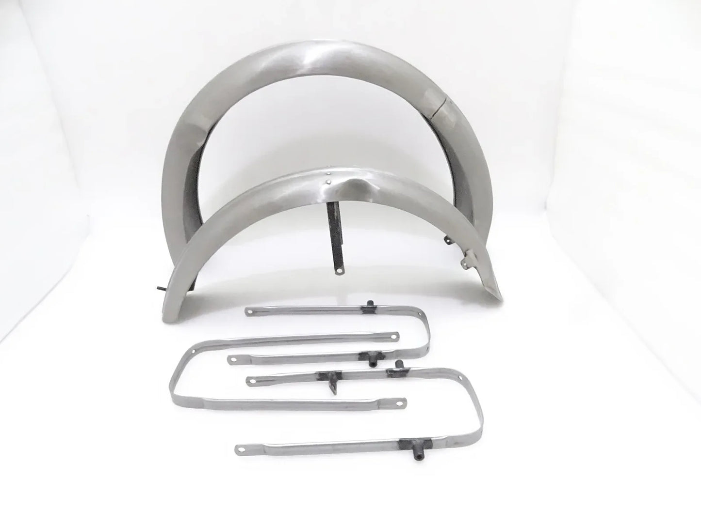 TRIUMPH TWIN FRONT AND REAR MUDGUARDS WITH STAYS PRE UNIT RIGID MODEL - StellerGear