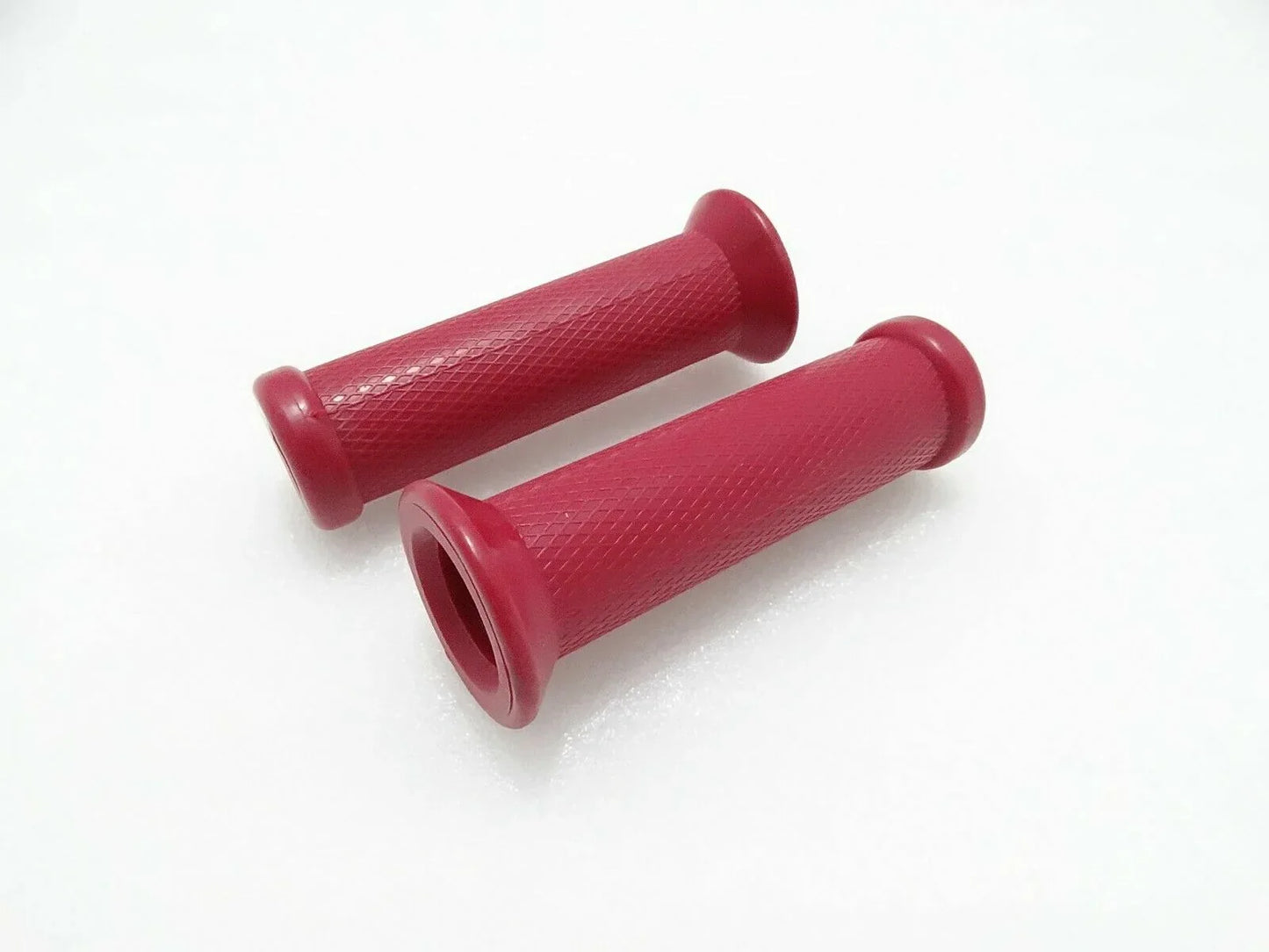 Vespa Px/Lml Red Handlebar Grip Set (Pair) - StellerGear