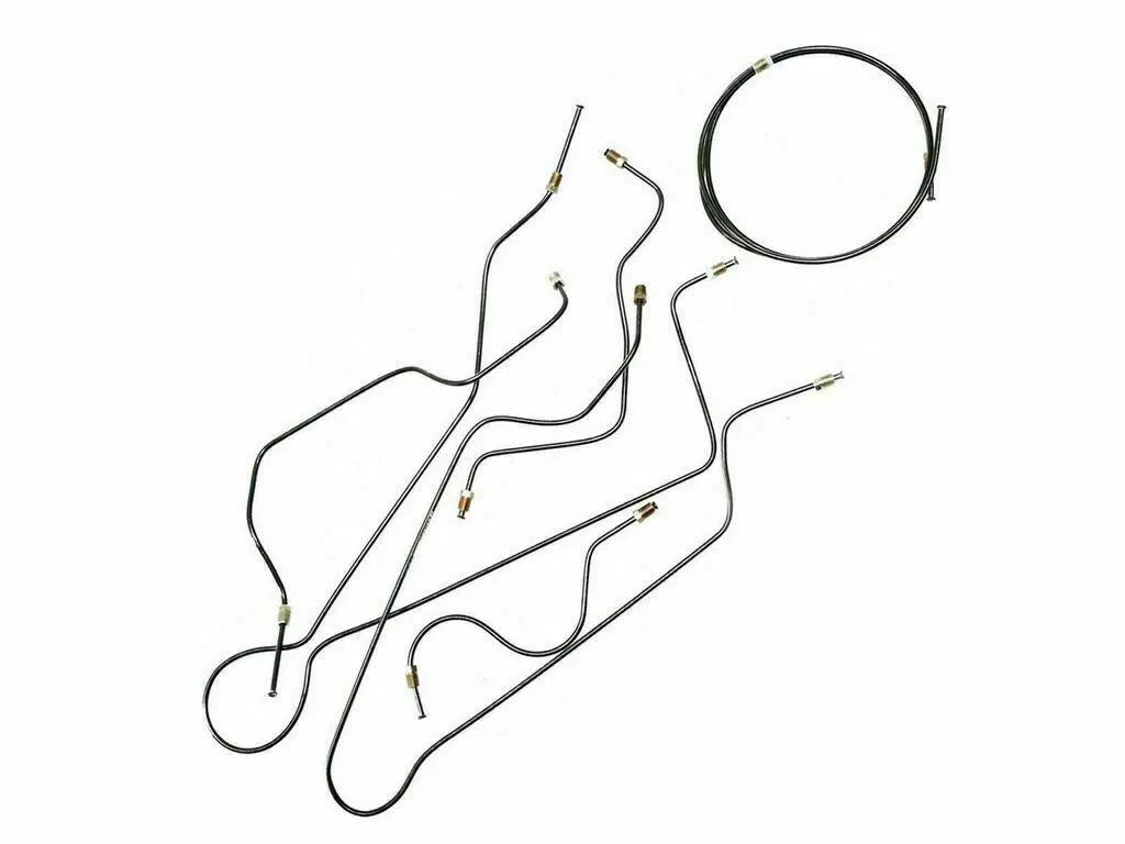 Fit For Suzuki Samurai Sj410 Sj413 Sierra Drover Brake Pipe Brake Lines Set - StellerGear