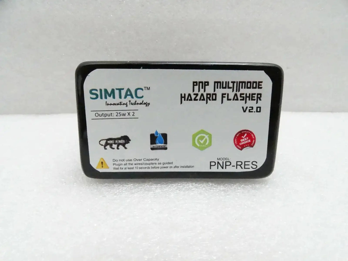 Simtac Pnp Hazard Flasher 12V Suitable For Royal Enfield Himalayan 411cc - StellerGear