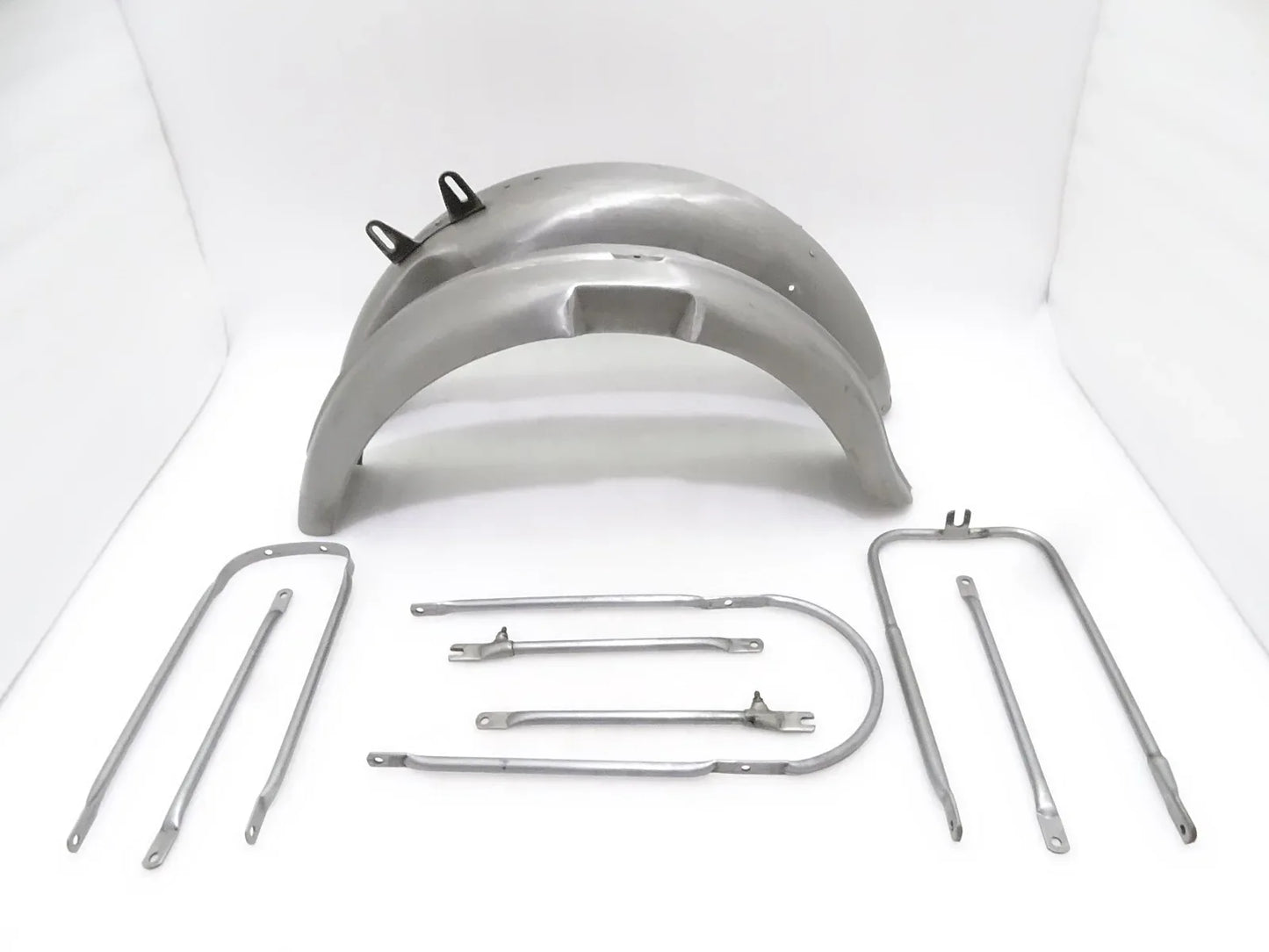 BSA M20 FRONT AND REAR MUDGUARDS WITH COMPLETE STAY KIT - StellerGear