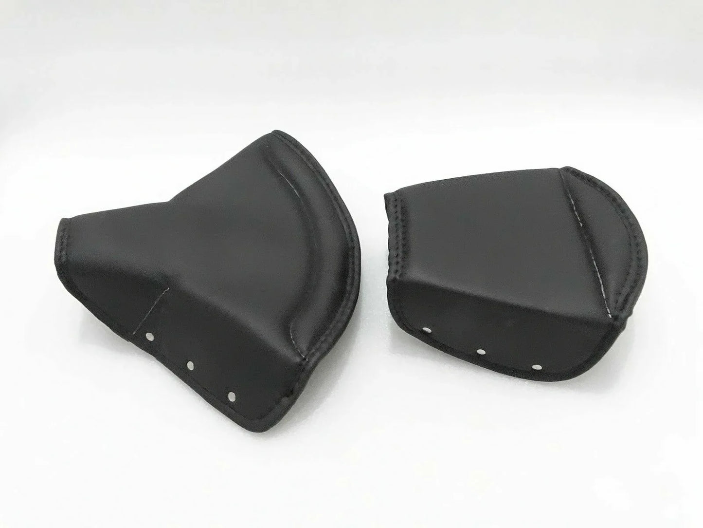 ROYAL ENFIELD FRONT AND REAR COMPLETE SEAT COVER SET BLACK - StellerGear