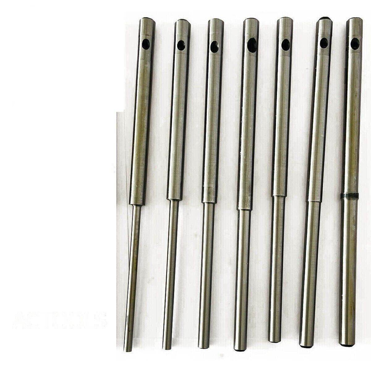 7 Pcs Black & Decker Valve Seat Grinder Straight Pilots Set .375" - StellerGear