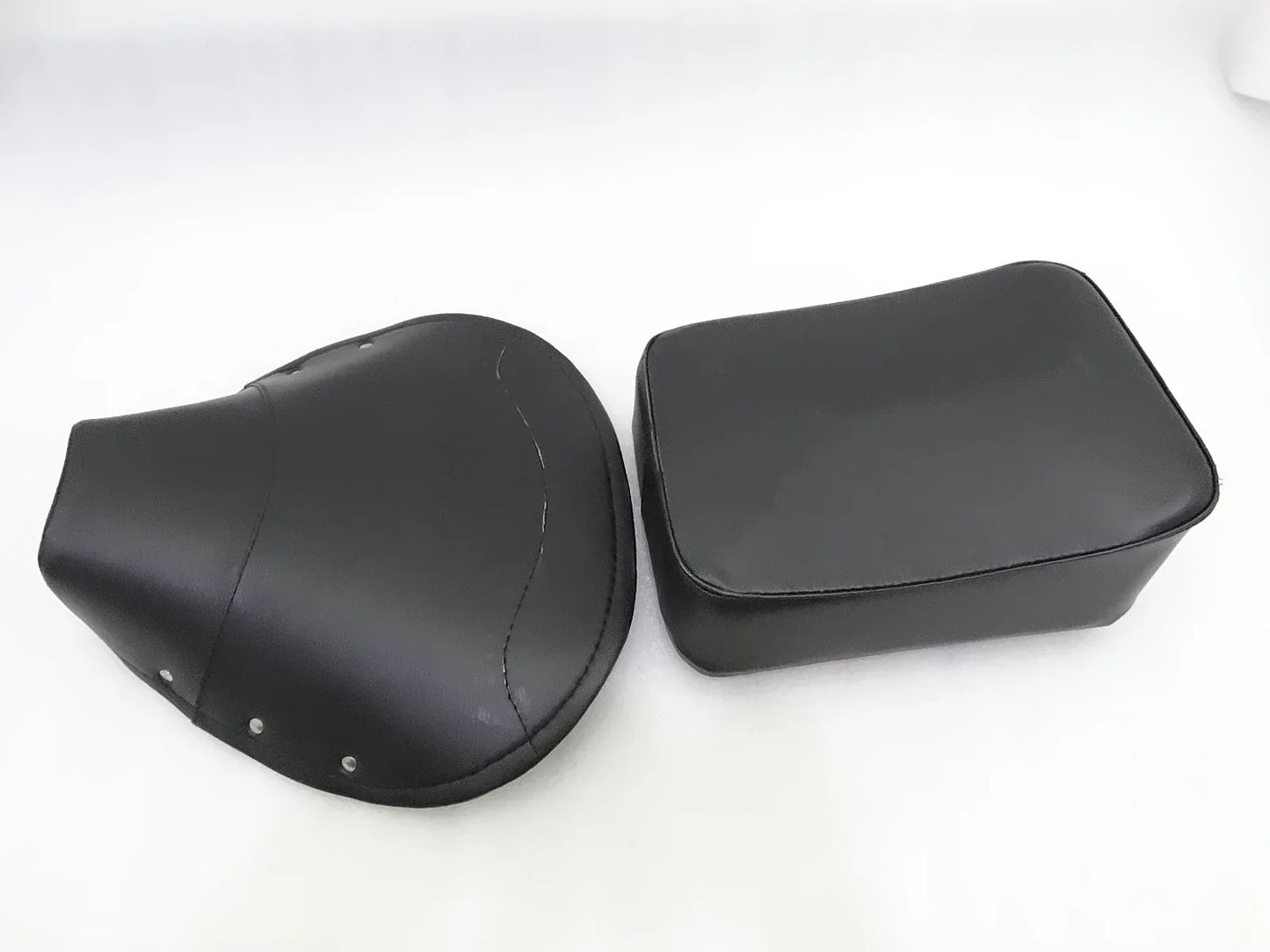 VESPA VBB,SUPER,PX,RALLY FRONT AND REAR SEAT COVER SET BLACK - StellerGear