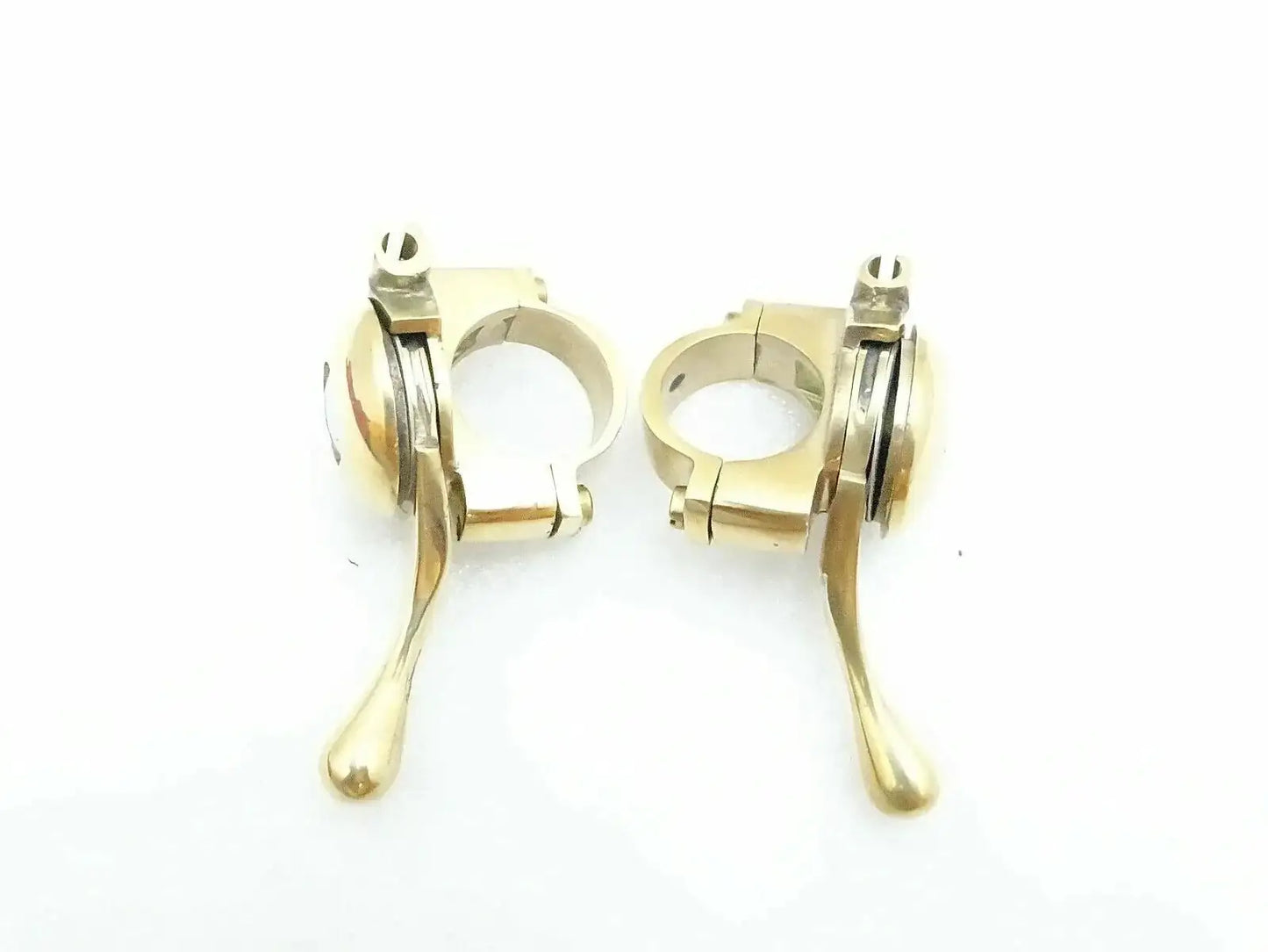 Universal Motorcycle Brass Choke Lever Left And Right Side 1" Handlebar - StellerGear