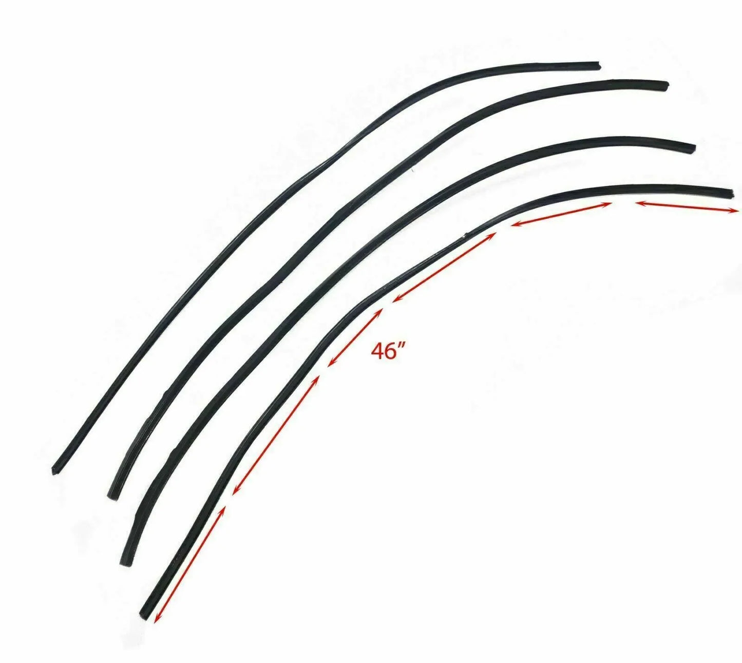 Fit For Suzuki Samurai Sj Gypsy Wheel Arch Protector Extension Guard Edging Strips - StellerGear