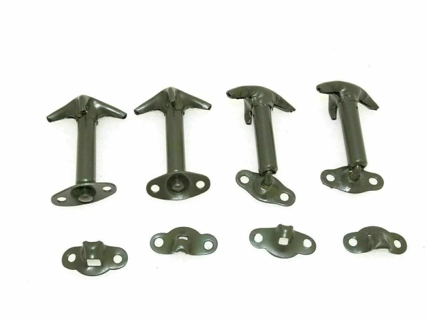 Hood Bonnet Latch Kit Military Green Set Of 4 Fit For Willys Ford Jeep - StellerGear