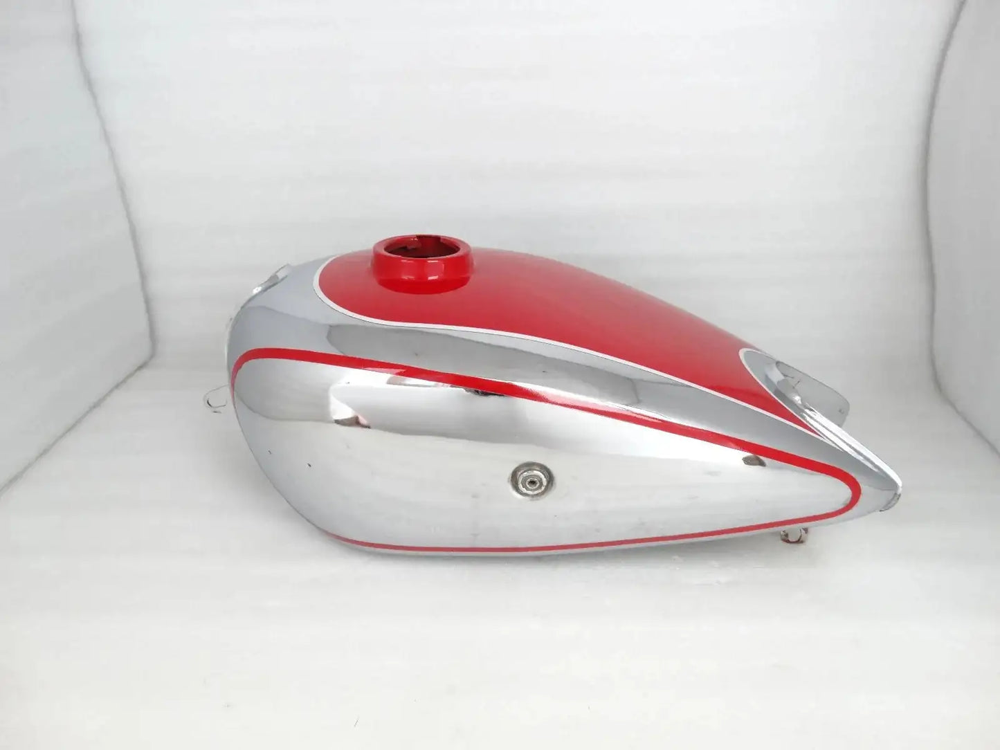 HOREX REGINA RED PAINTED CHROMED PETROL TANK - StellerGear