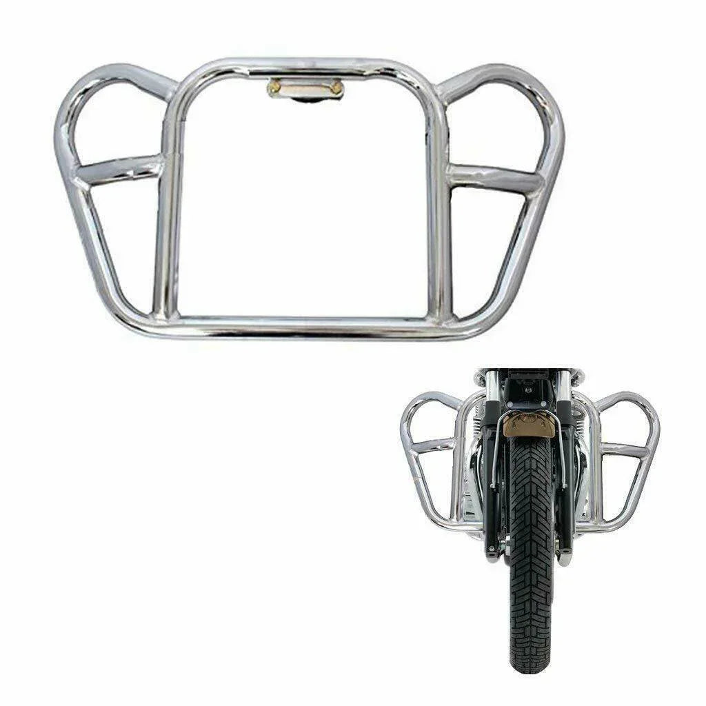 Engine Crash Bar Guard Chrome FIT FOR Royal Enfield Classic Standard Electra 500 350 - StellerGear