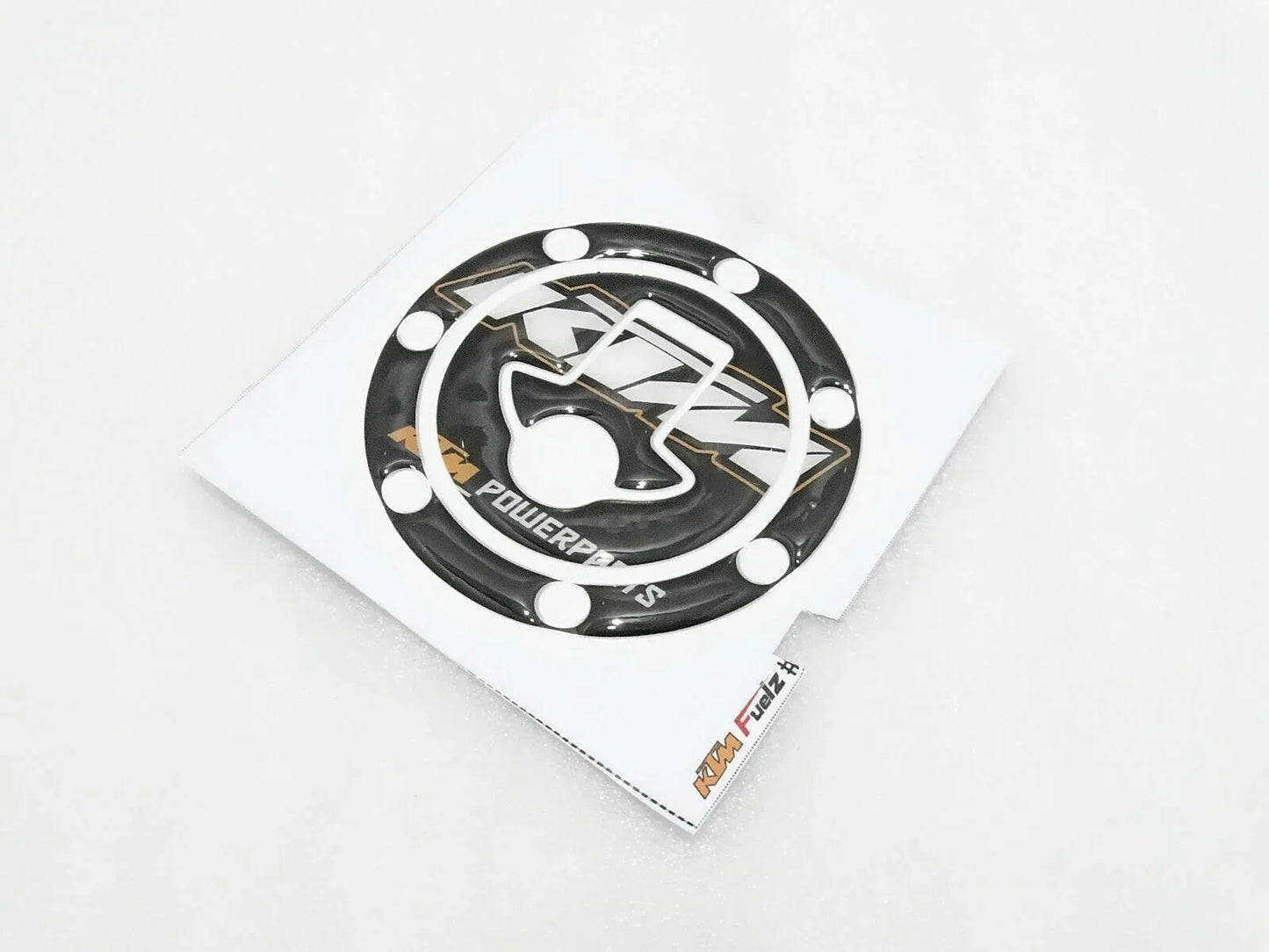 FUEL TANK FILLER CAP STICKER / DECAL SUITABLE FOR DUKE RC 200 390 - StellerGear