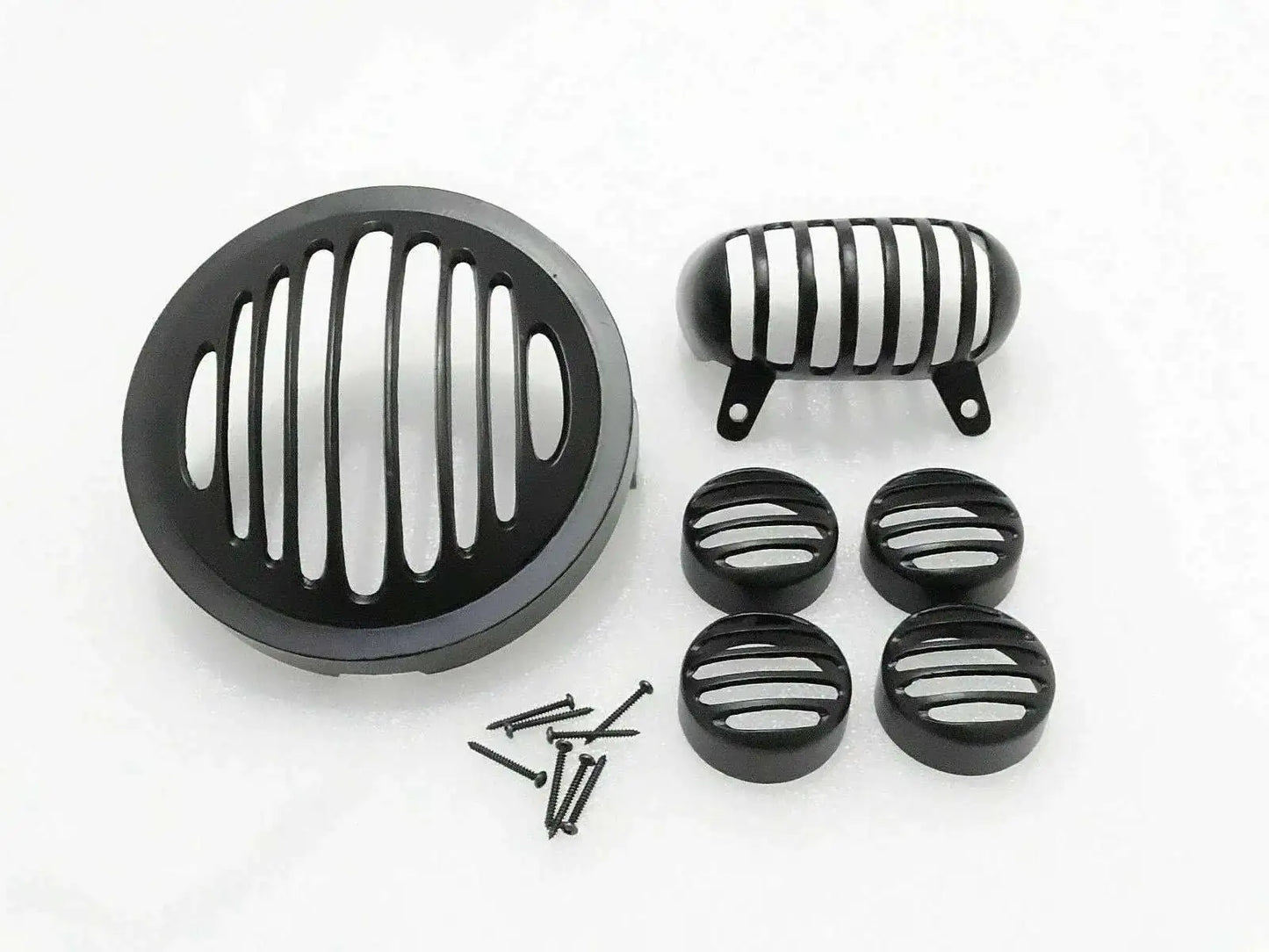 GRILL SET POWDER COATED Fit For ROYAL THUNDER TBH BIKES - StellerGear