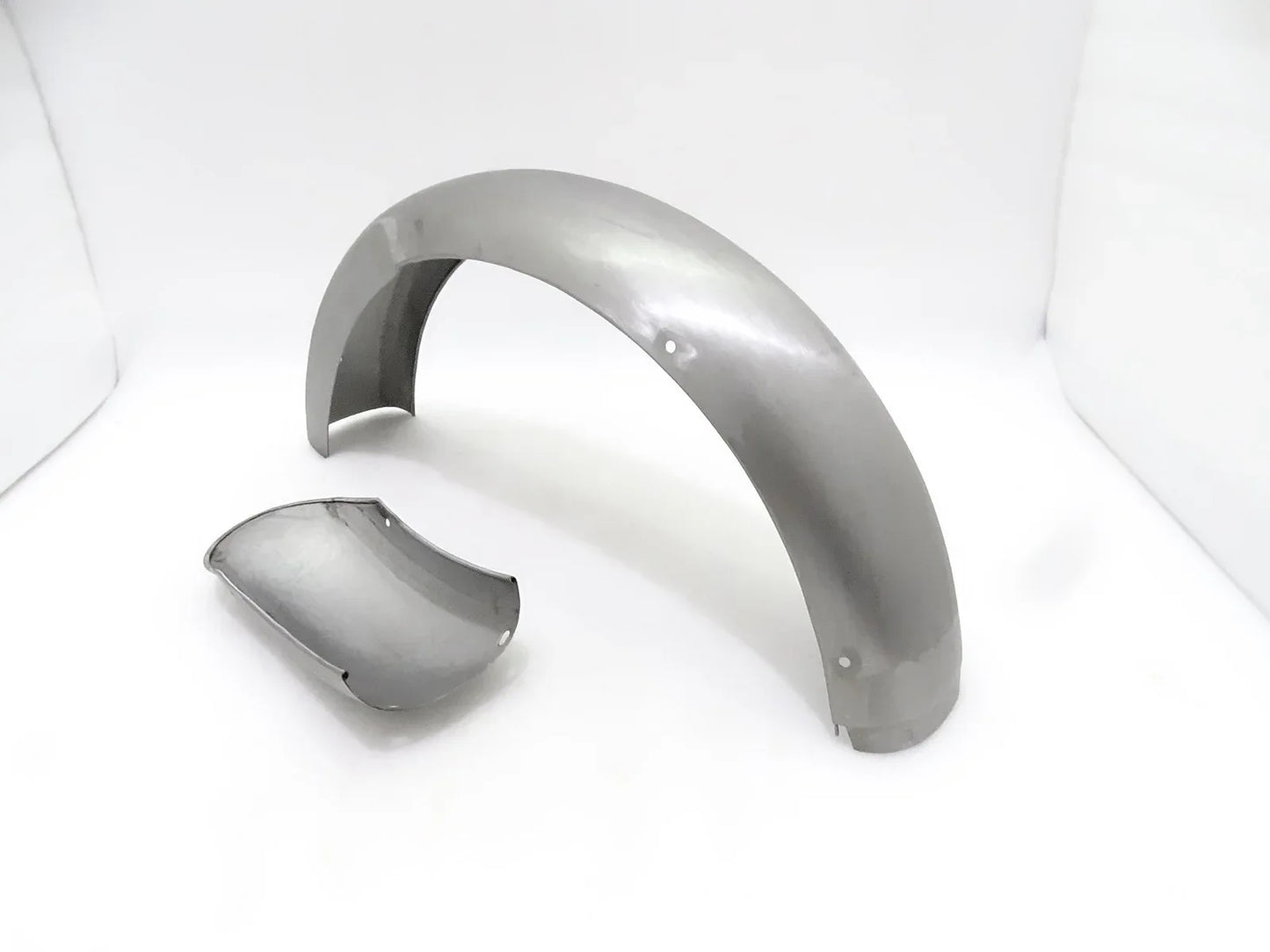 NORTON 16H REAR MUDGUARD RAW STEEL PRE-DRILLED - StellerGear