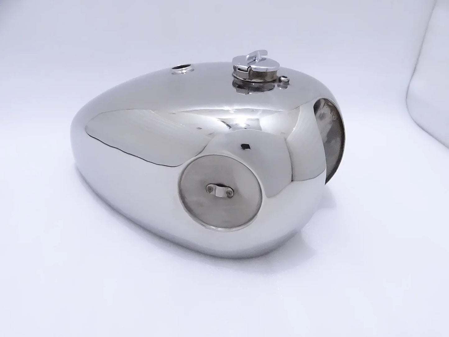 BSA GOLDSTAR 4 GALLON "STAINLESS STEEL" PETROL TANK WITH CAP - StellerGear