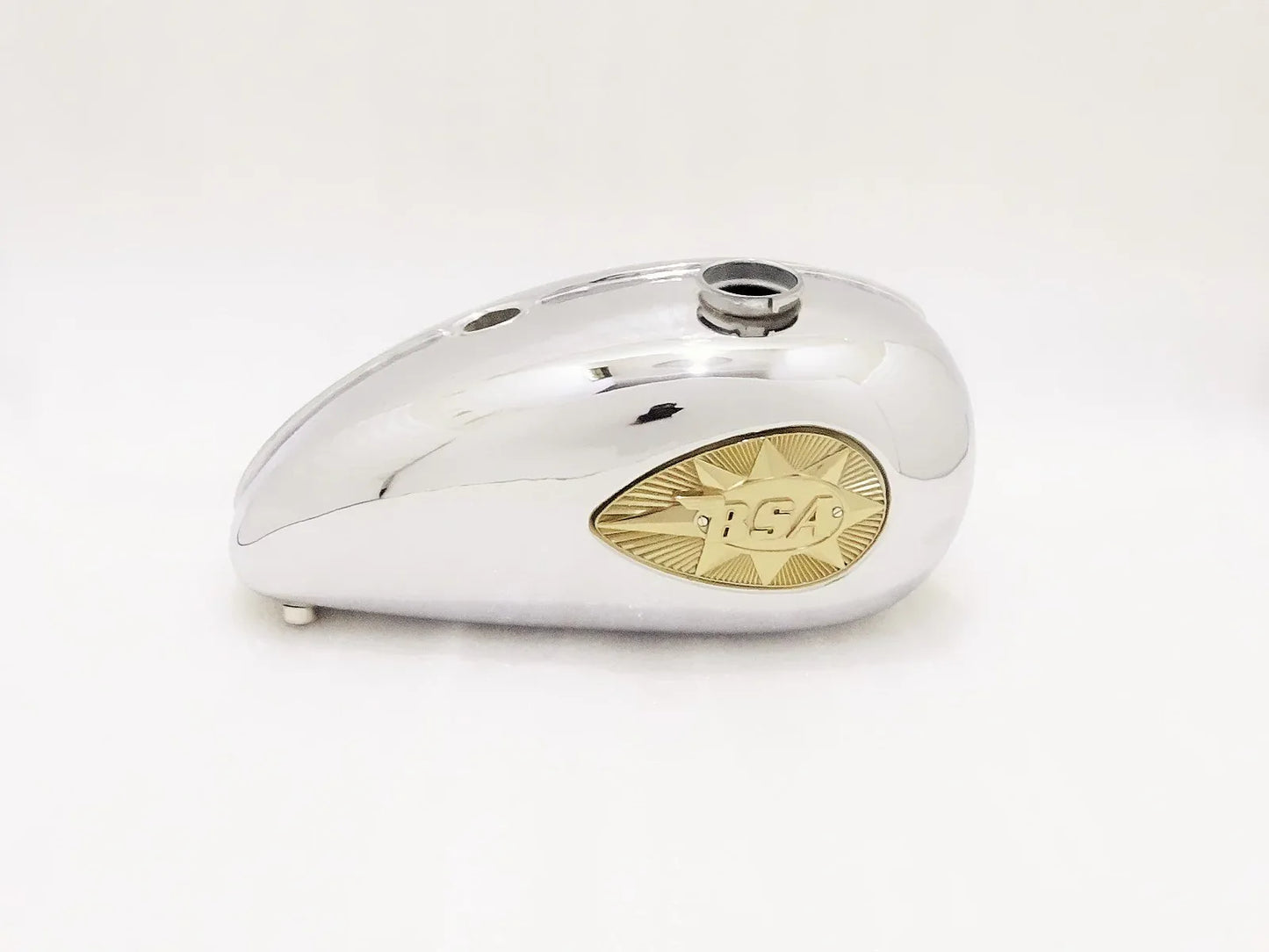 BSA A75 MARK 2 CHROME PETROL TANK WITH BADGES - StellerGear