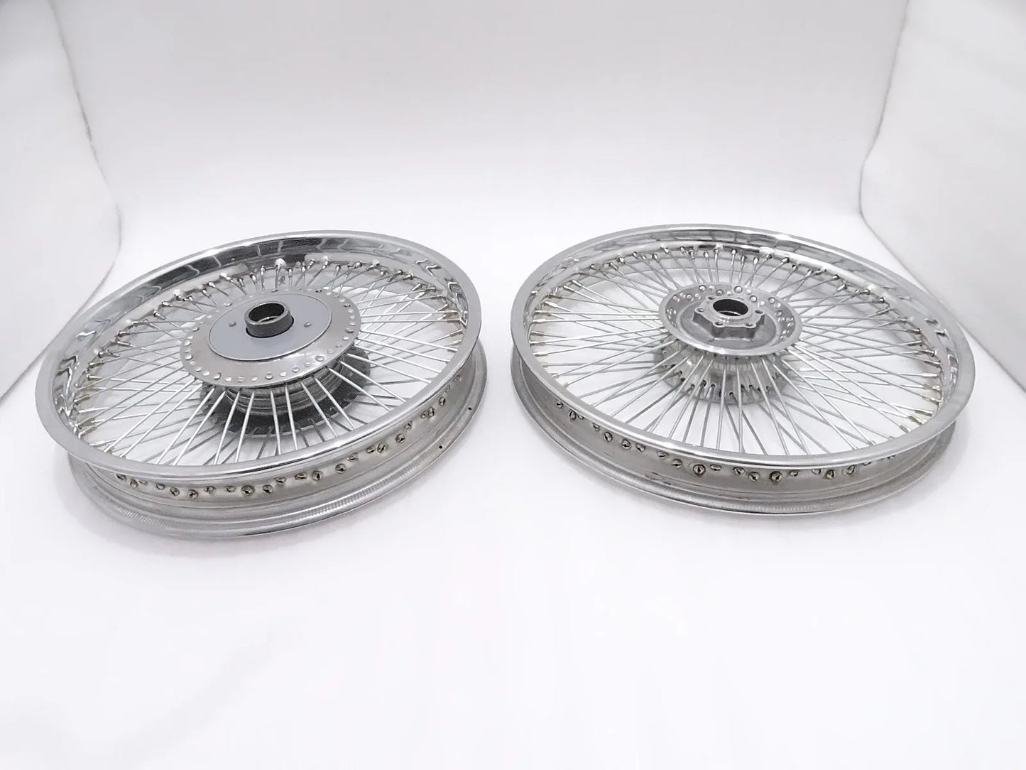 ROYAL ENFIELD 19" 80 SPOKES FRONT WHEEL RIM (disc) & 18" REAR rim (drum) - StellerGear
