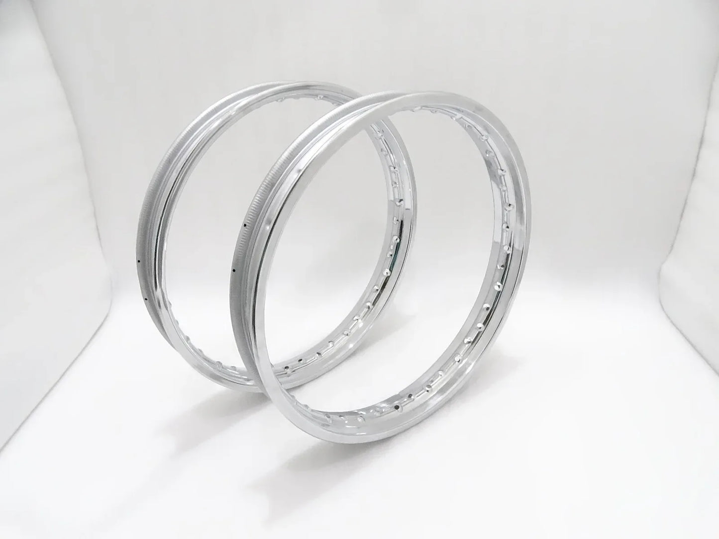 ROYAL ENFIELD 19" FRONT AND REAR STEEL WHEEL RIM PAIR FOR 40 SPOKES - StellerGear