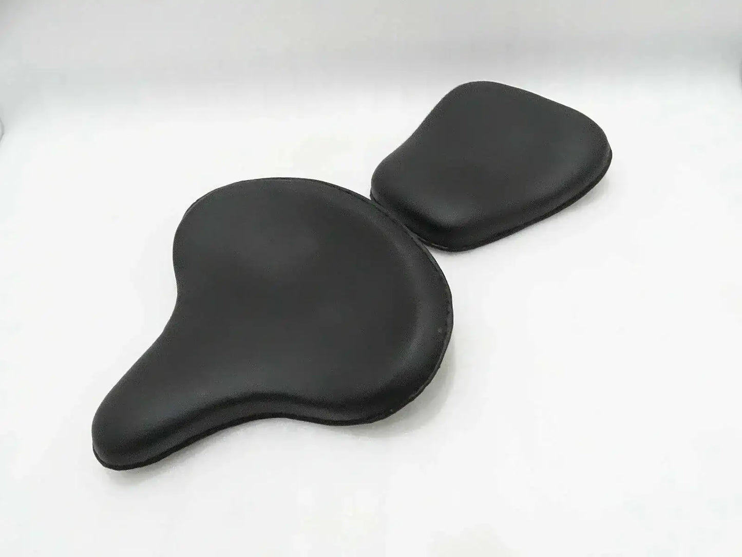 ROYAL ENFIELD HARLEY STYLE FRONT AND REAR LEATHERITE SEATS - StellerGear
