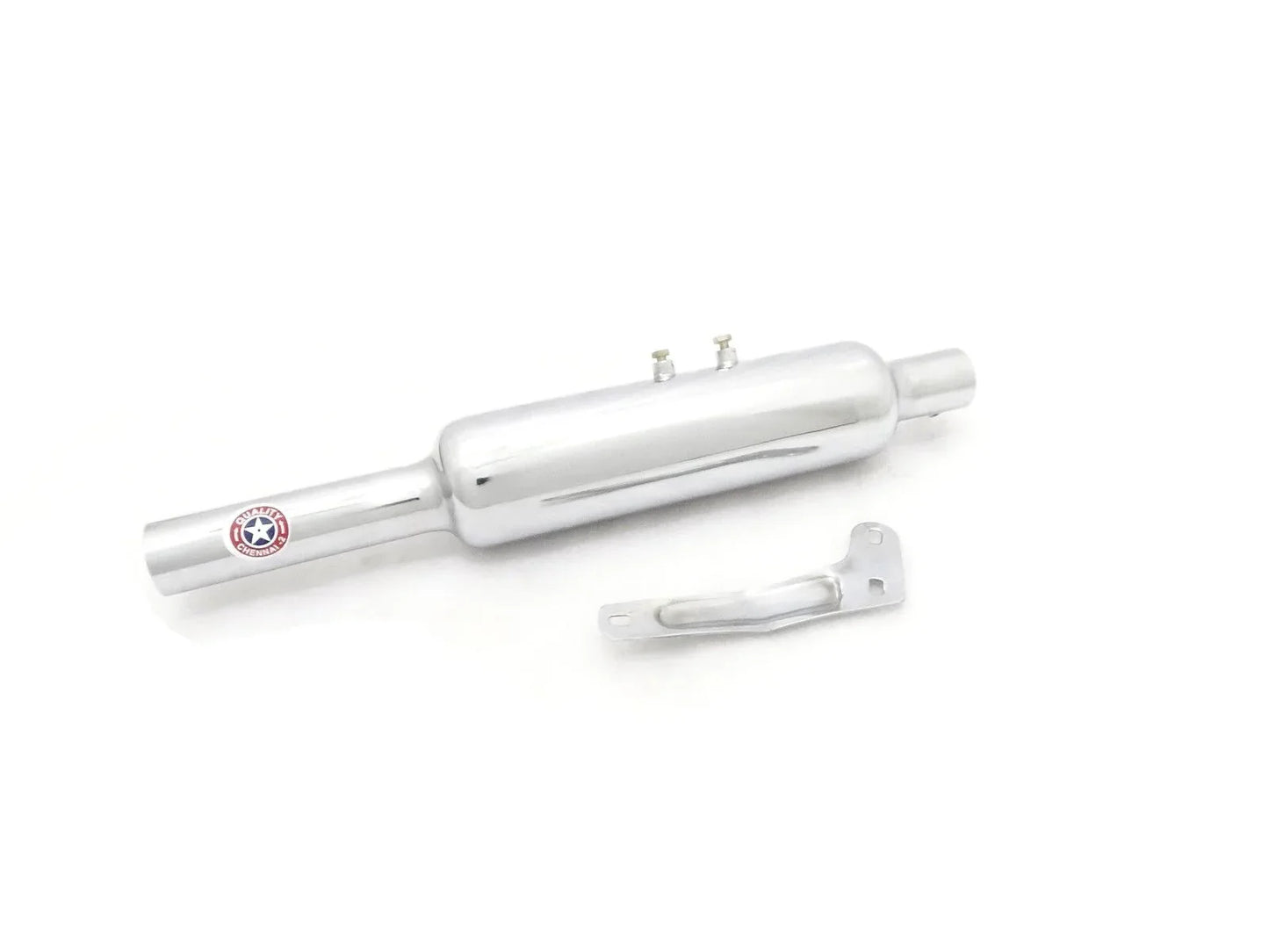 SHORT EXHAUST SILENCER 500CC FOR ROYAL ENFIELD STANDARD BIKES - StellerGear