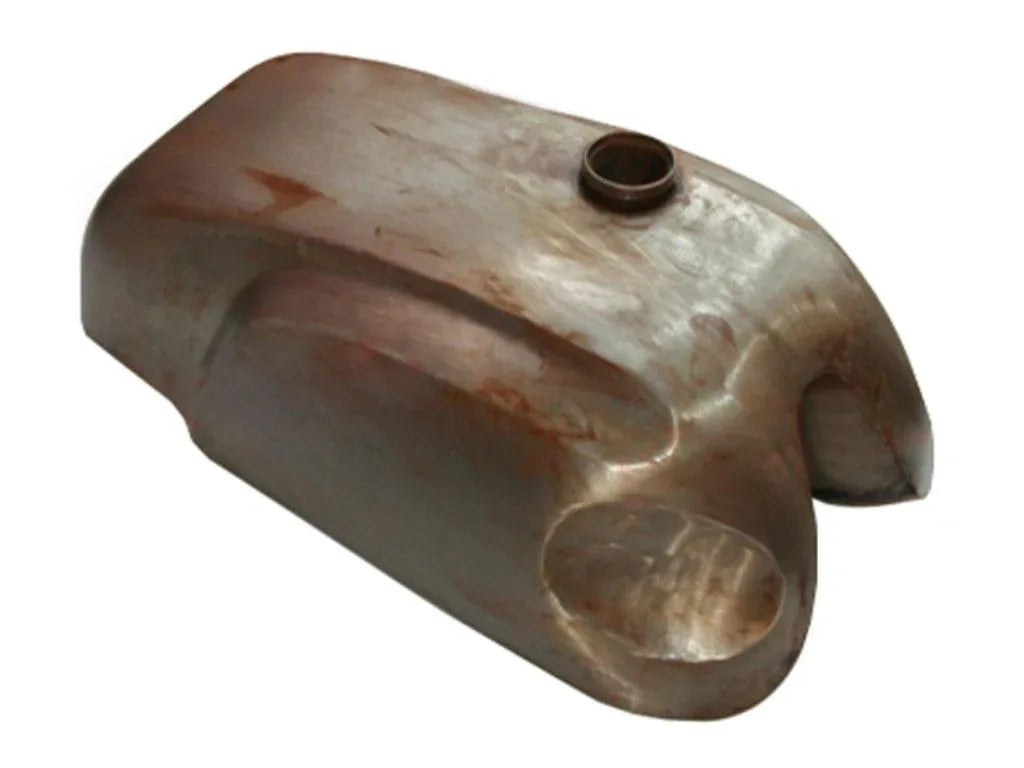 Raw Steel Fuel Tank For Norton Manx 5 Gallon Models - StellerGear
