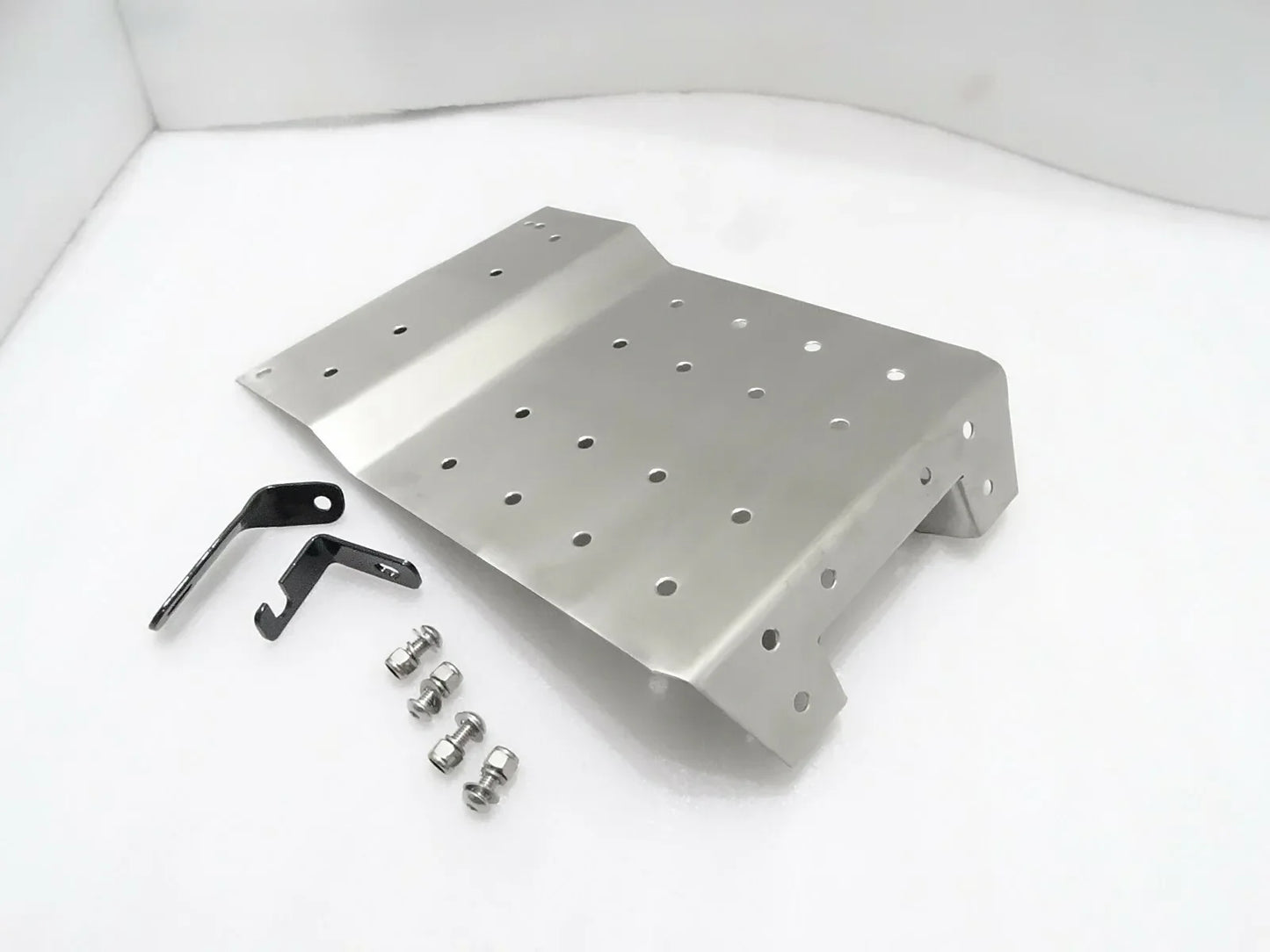 ROYAL ENFIELD CLASSIC UCE 350cc 500cc STAINLESS STEEL ENGINE PLATE - StellerGear