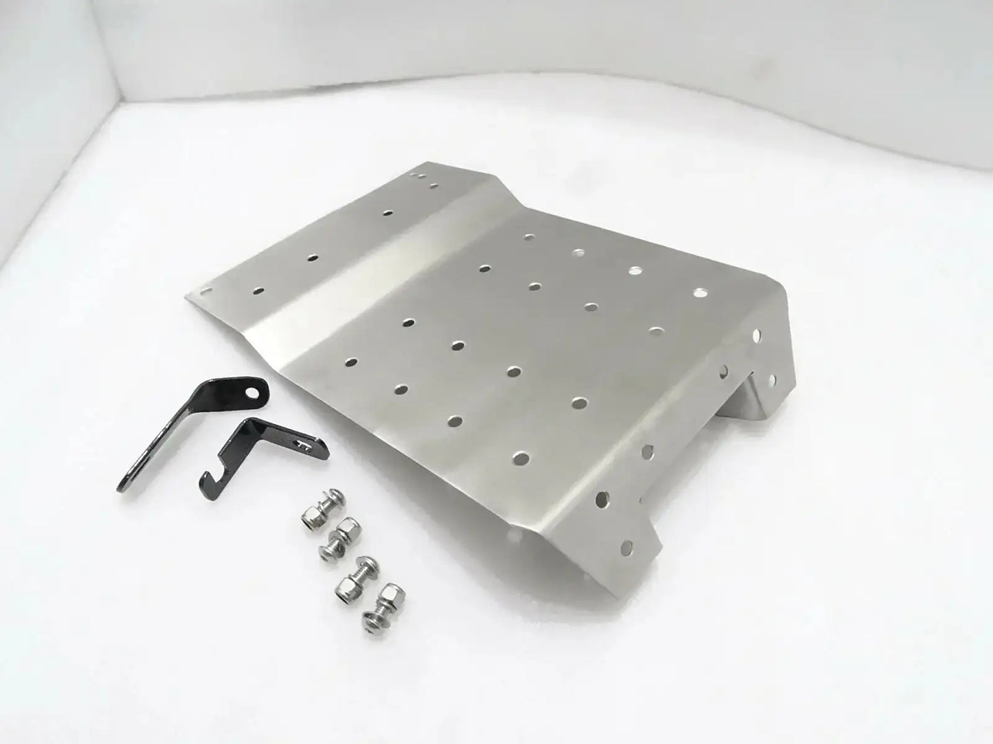 ROYAL ENFIELD CLASSIC UCE 350cc 500cc STAINLESS STEEL ENGINE PLATE - StellerGear